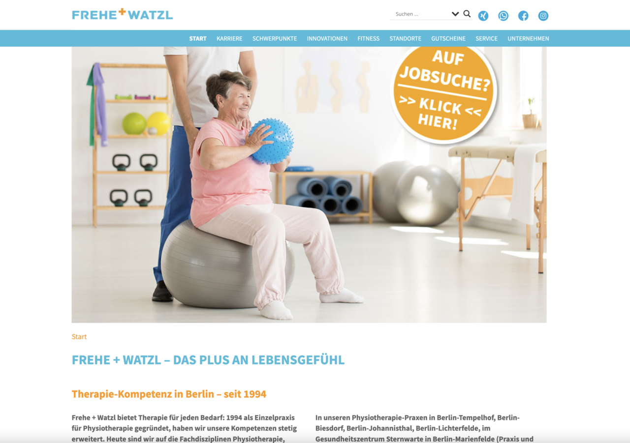 Website Homepage