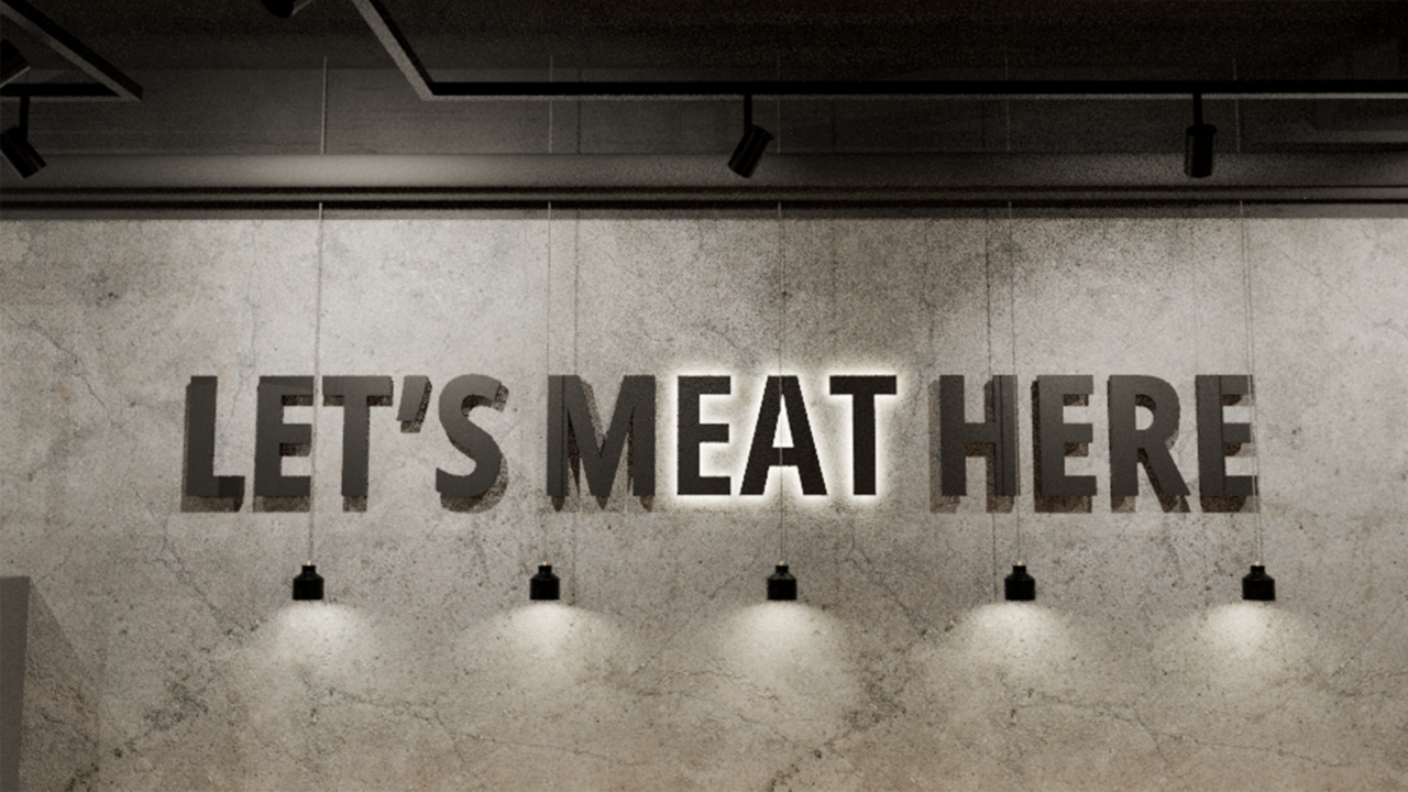 3D-Modell Slogan